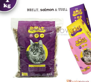 Bolt Makanan Kucing 1kg Cat Food Dry