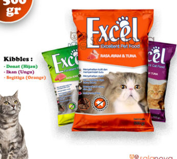 Excel Makanan Kucing 500gr Cat Food Dry