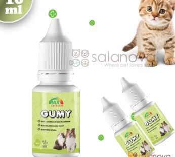 Max Gumy 10ml Obat Sariawan dan Bau Mulut Hewan Kucing & Anjing